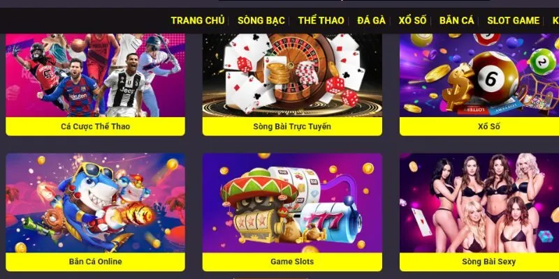 Tổng hợp các game hot hit tại nhà cái